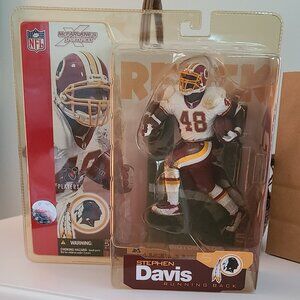 2002 McFarlane Sportspicks Series 5 Stephen Davis Washington Redskins Figure